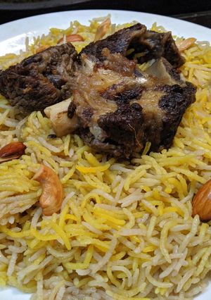 A picture of Arabian Biryani.