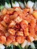 Sweet and Sour Pineapple Shrimp Balls