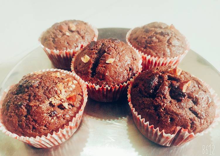 Steps to Cook Tasty Chocolate Muffins