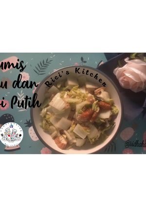 Foto resep Tumis Tahu dan Sawi Putih