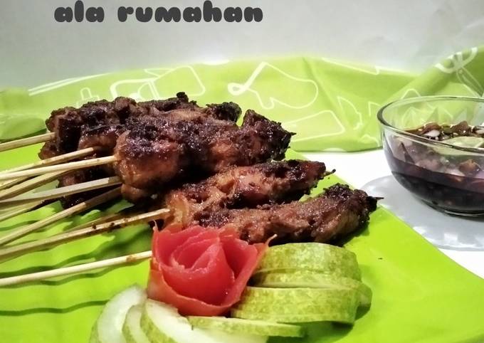 *Sate ayam Maranggi* ala rumahan