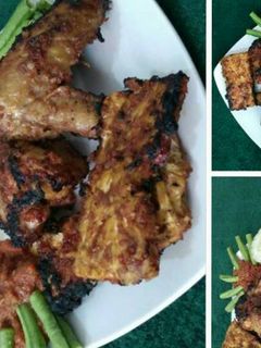 Foto resep Ayam bakar dan tempe bakar maknyuss