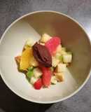 Ensalada de frutas festiva