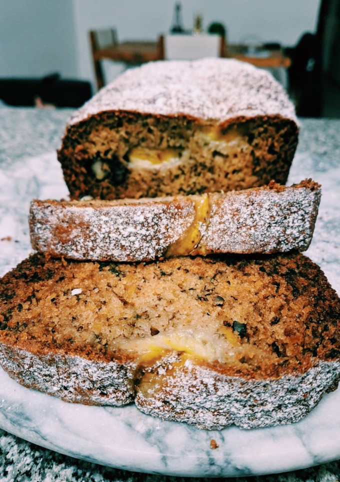 Una foto de Budín de Banana 🍌
