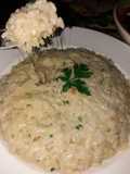 Risotto cu parmezan și verdeață