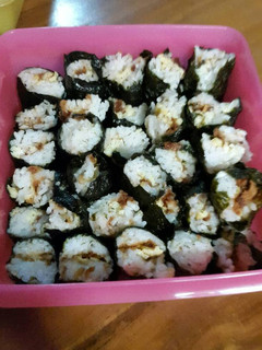 Foto resep Sushi Telur Dadar & Abon Sapi
