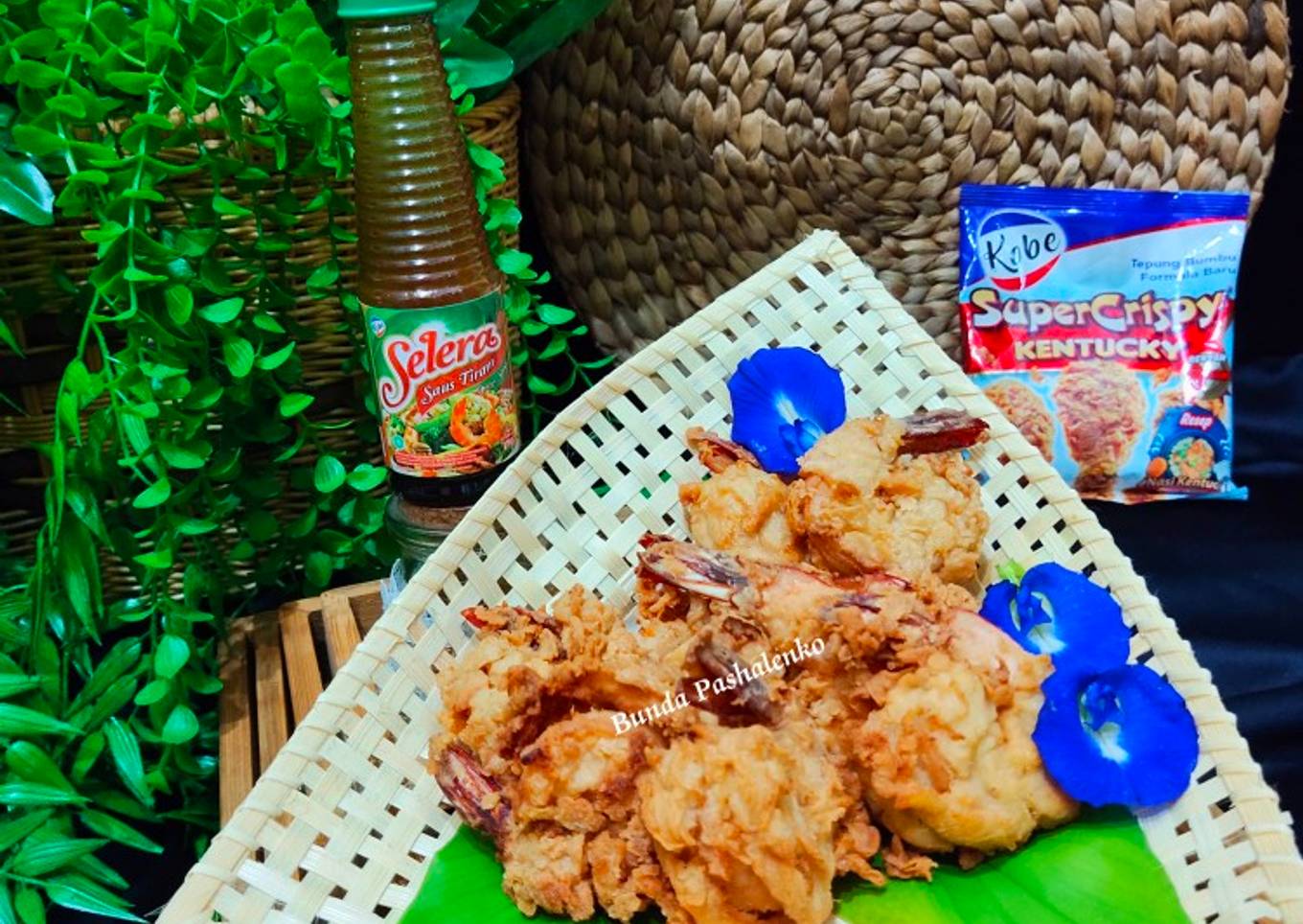 Udang Goreng Tepung Bumbu Saus Tiram