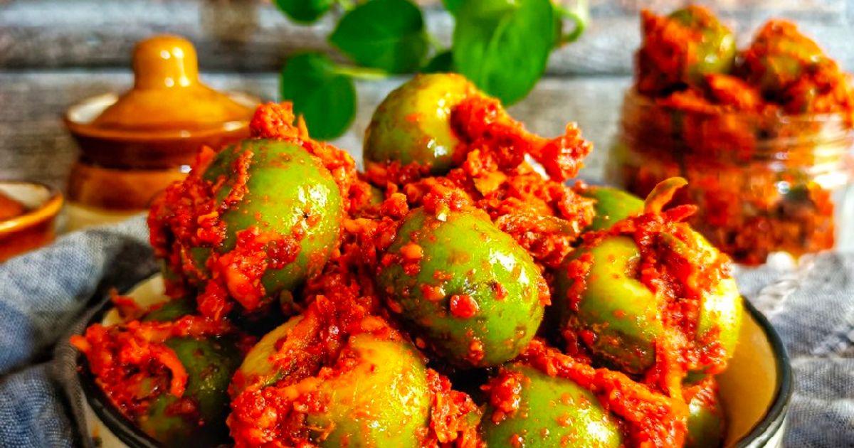 Lasode Instant Gunda / Lasoda Pickle Recipe by spicequeen - Cookpad