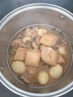 Foto resep Semur ayam tahu telor kecap