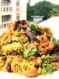 Nasi Briyani With Smoked Kieler Sprats