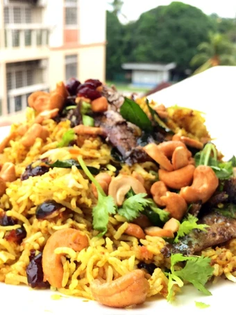 Recipe Nasi Briyani With Smoked Kieler Sprats which Delicious