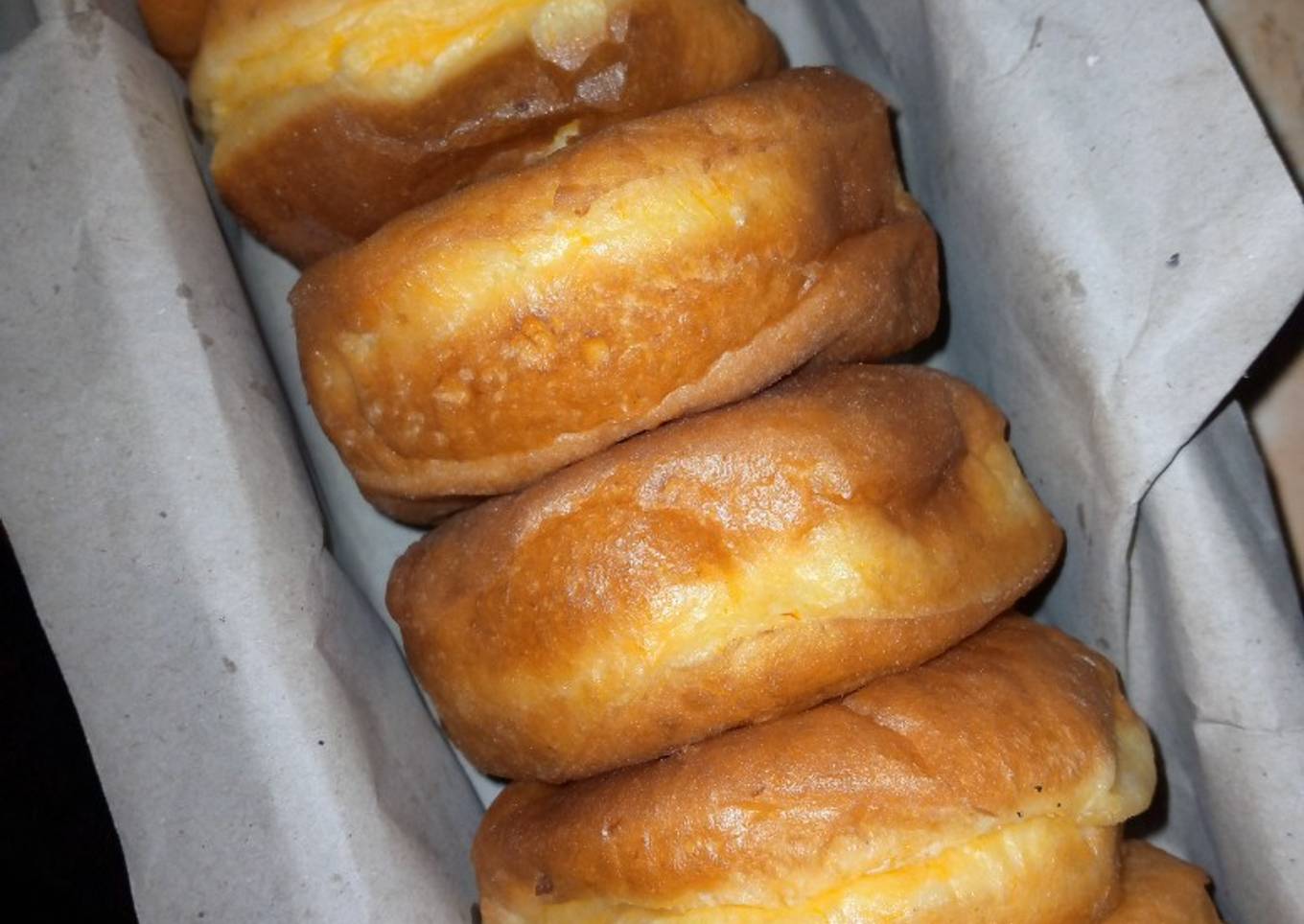 20. Donut/Donat Labu Kuning (White Ring dijamin)