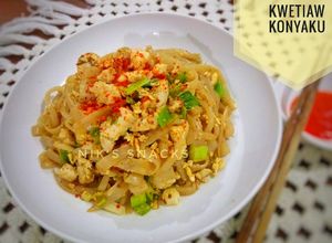 Foto resep Kwetiaw konyaku #ketopad