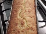 Budín de coco y dulce de leche
