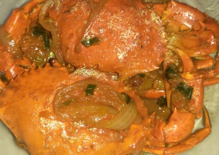 Kepiting setan😈,pedas membara🔥