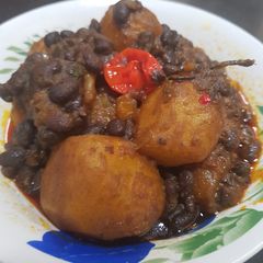 A picture of Porridge potatoes.