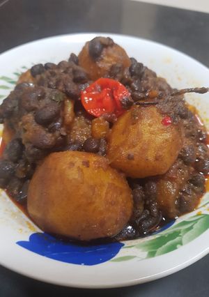 A picture of Porridge potatoes.