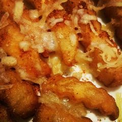 A picture of Cheesy Potato Fries.