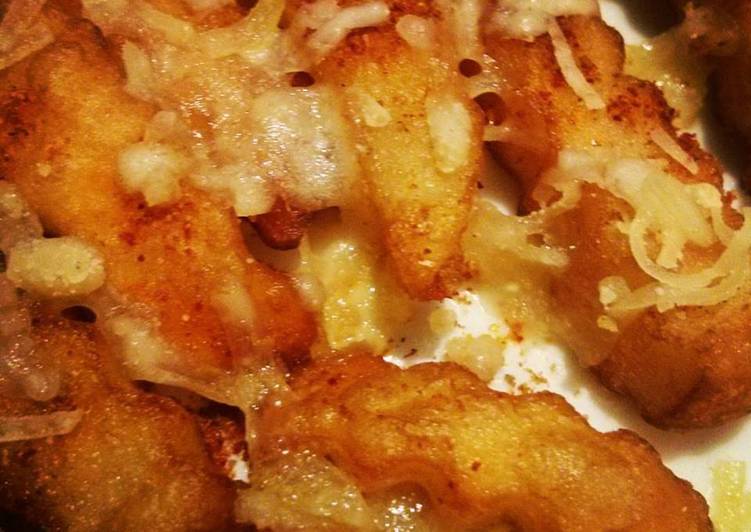 Easiest Way to Prepare Cheesy Potato Fries in 17 Minutes for Mom