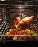 Gà nướng lá móc mật