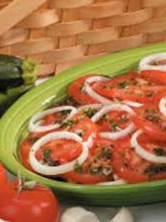 A picture of Tomato Salad.