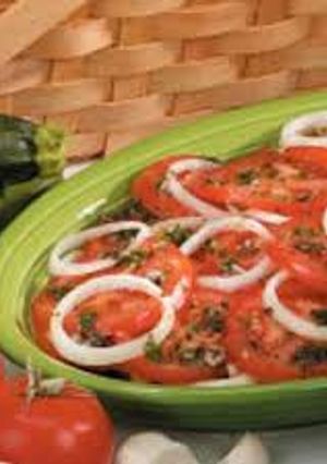 A picture of Tomato Salad.