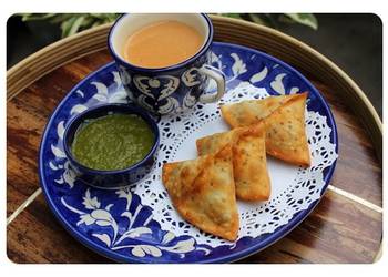 Ultimate, Prepare Potato Stuffed Samosas  Green Mango Chutney Practical Delicious