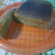 Torta sencilla de plátano maduro