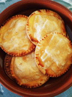Una foto de Empanadillas de pavo y queso