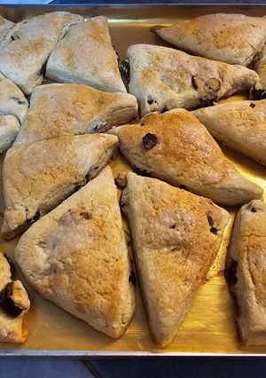 Una foto de Scones con pasas de uva 🍇