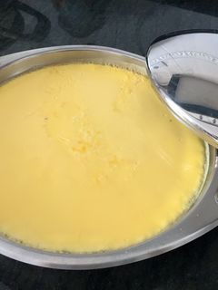 Una foto de Flan de huevo casero