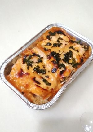 Foto resep Salmon Kani Mentai