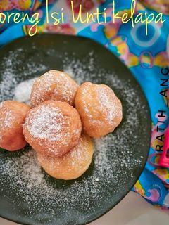 Foto resep Roti Goreng isi unti kelapa