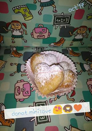 Foto resep Donuts love mini 🍩♥