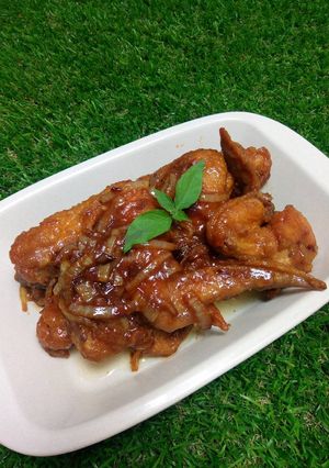 Foto resep Ayam Goreng Saus Mentega Saori