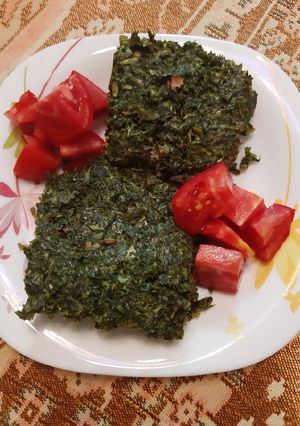 عکسی از دستور کوکو سبزی