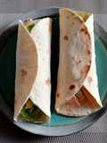 Burritos de salmón