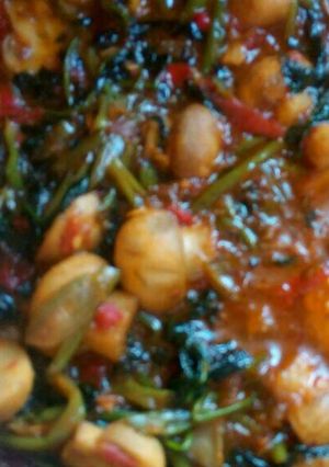 Foto resep Tumis Kangkung Jamur Kancing