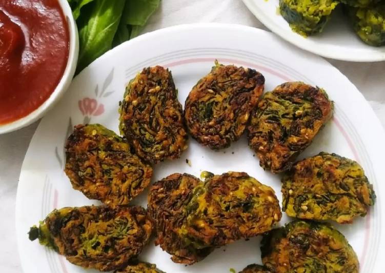 Simple Way to Make Ultimate Spinach Vadi