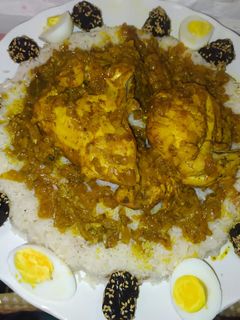 صورة لوصفة سفة بالأرز والدجاج