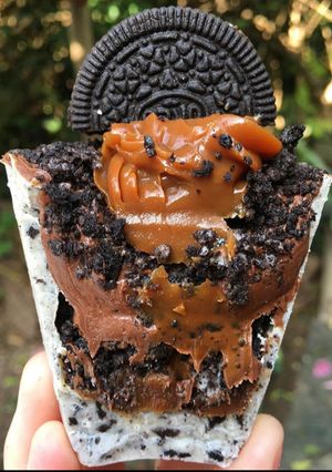 Una foto de Vaso de oreo