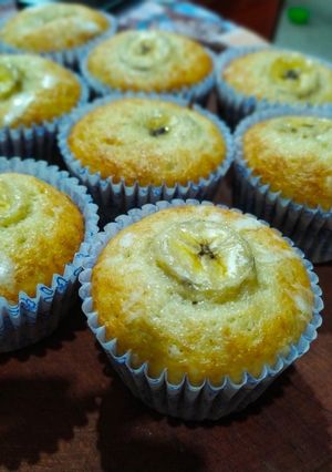 Una foto de Muffins de banana