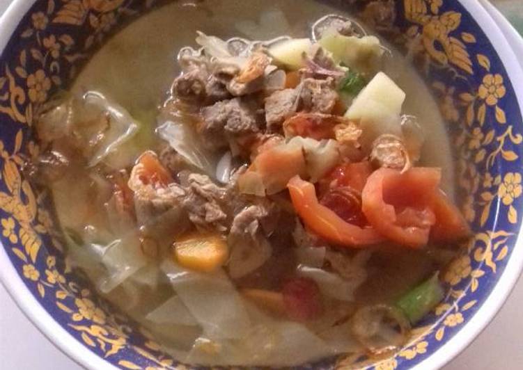 Sop daging sapi