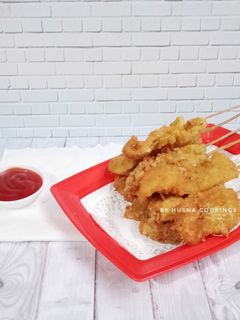 Foto resep Sate telur crispy