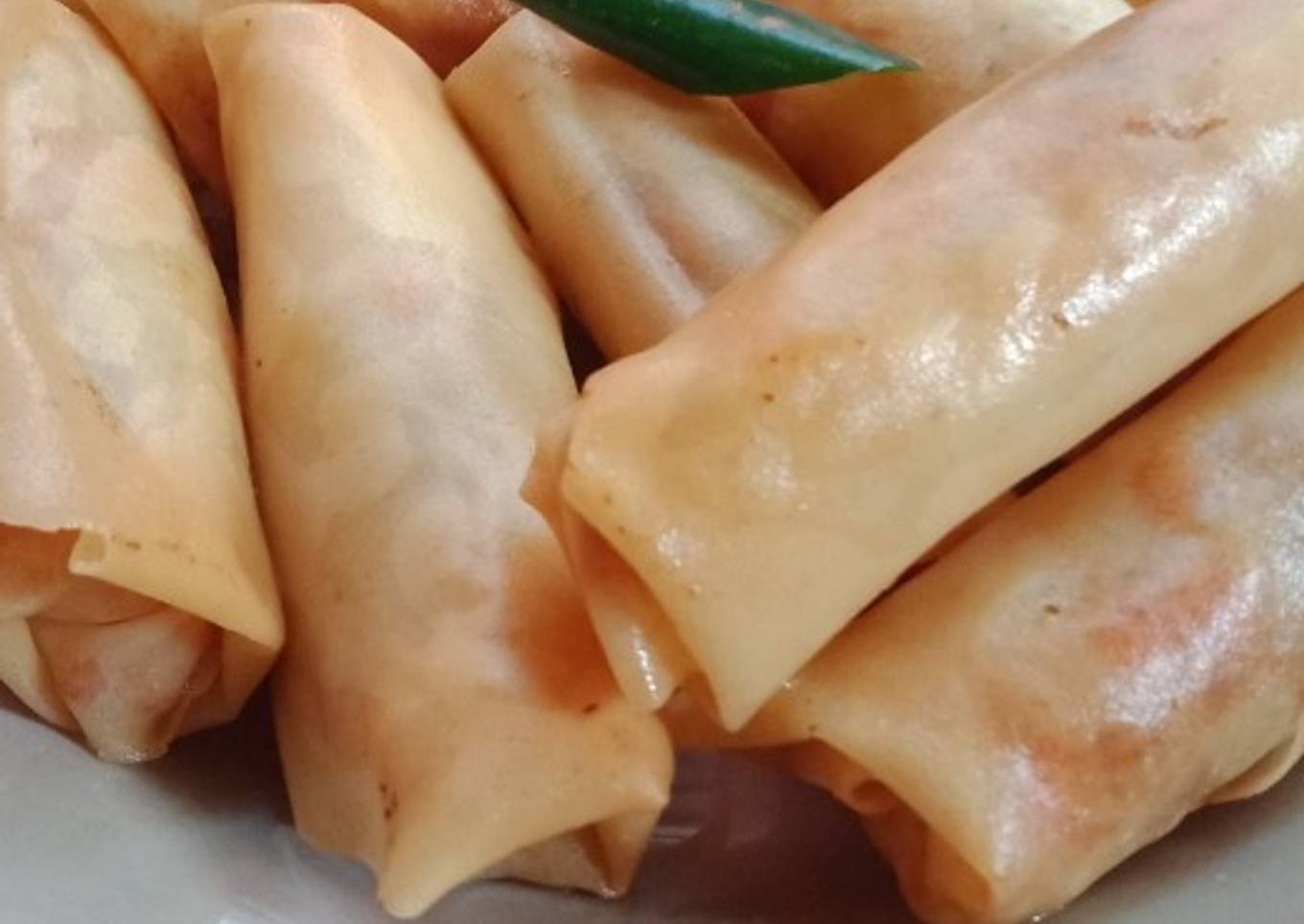 Lumpia Instan isi kentang wortel