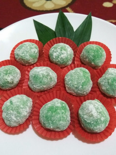 Foto resep Mochi kacang simpel