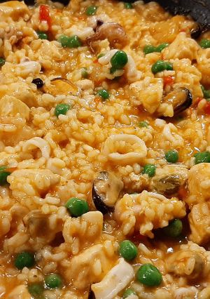 Paella recept fotója