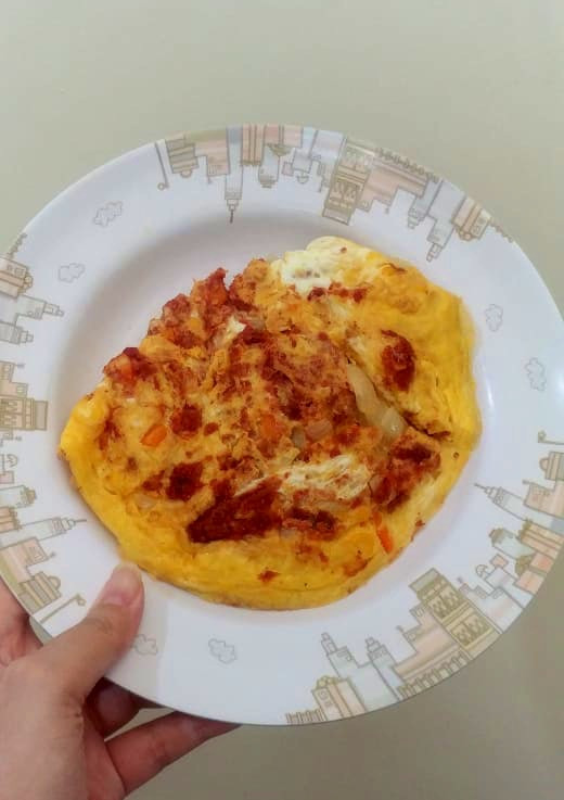 Foto resep OMLET ENAK bahan seadanya by irre_desirre