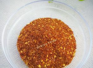 Foto resep Abon Cabe (Salty Chili Flakes) / Chili Powder