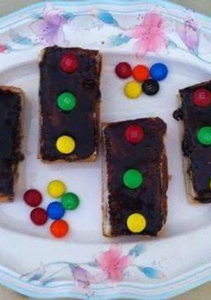 A picture of Traffic lights sandwiches for kids.